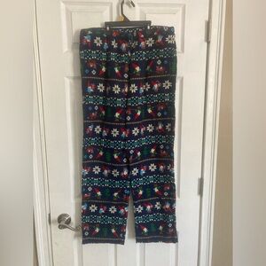 Hanna Andersson Festive Blue Pajama Pants